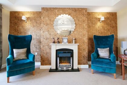 Abbey Wood Lodge care home Lounge
