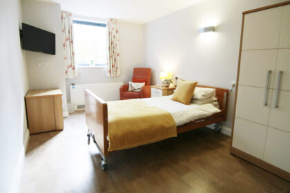 Abbey Wood Lodge Care Home bedroom