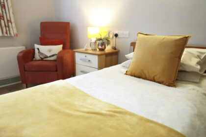 Abbey Wood Lodge Care Home bedroom