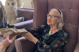 Exotic Animals Delight Residents at Abbey Wood Lodge